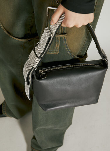 LN-CC® - KARA: Bow Pouch Shoulder Bag - Black KARA Bow Pouch Shoulder Bag Black kar0253008