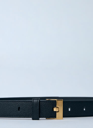 LN-CC® - Bottega Veneta: Long Watch Belt - Black Bottega Veneta Long Watch Belt Black bov0259056