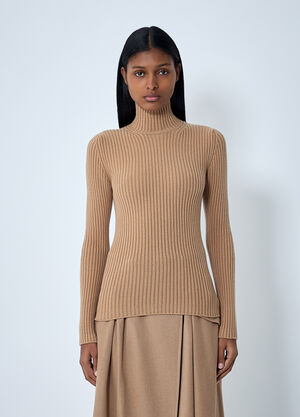 Max Mara Turtleneck Sweater Camel max0262061