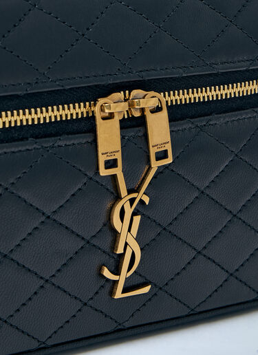 LN-CC® - Saint Laurent: Gaby Vanity Shoulder Bag - Black Saint Laurent Gaby Vanity Shoulder Bag Black sla0255094