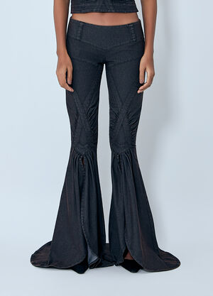 Miss Sixty x KNWLS Flared Jeans Black msk0263010