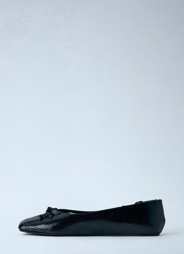 Abra Double Shoe Flats Black abr0264008