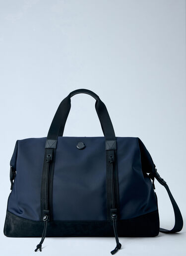 LN-CC® - Moncler: Tech Duffle Weekend Bag - Navy Moncler Tech Duffle Weekend Bag Navy mon0163051