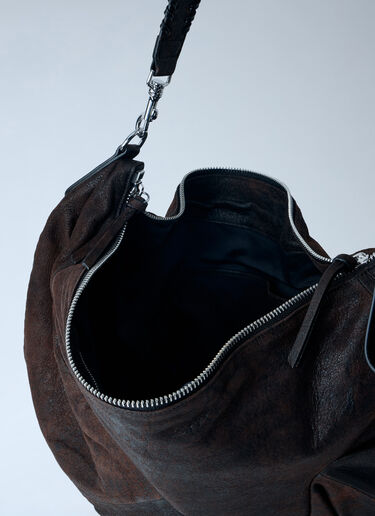 LN-CC® - Vivienne Westwood: Medium Agnes Shoulder Bag - Brown Vivienne Westwood Medium Agnes Shoulder Bag Brown vvw0163013