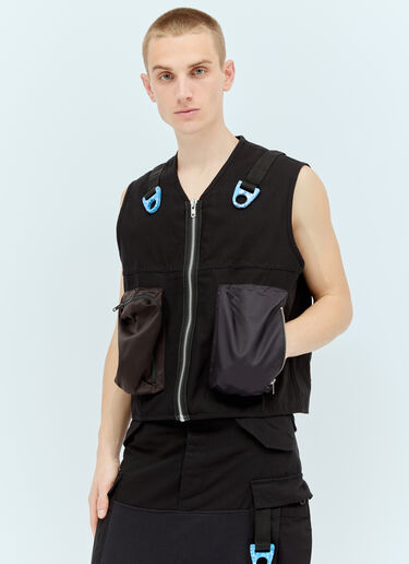 Space Available Utility Recycled Vest Black spa0356009