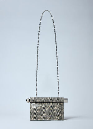 LN-CC® - Jacquemus: La Piccola Pochette Rond Carré Clutch - Beige Jacquemus La Piccola Pochette Rond Carré Clutch Beige jac0260029