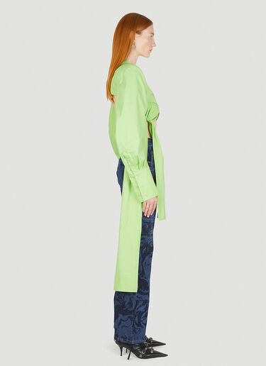 LN-CC® - Ninamounah: Seahorse Wrap Top - Green Ninamounah Seahorse Wrap Top Green nmo0248002
