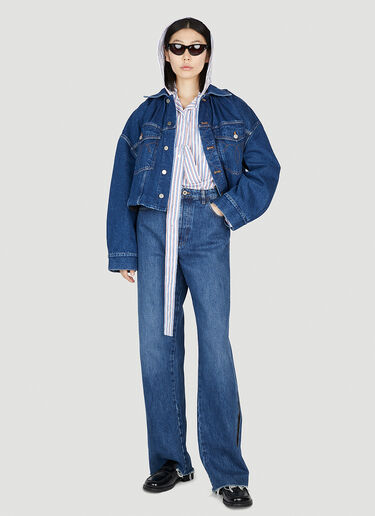 LN-CC® - Meryll Rogge: Denim Jacket - Blue Meryll Rogge Denim Jacket Blue mrl0252001
