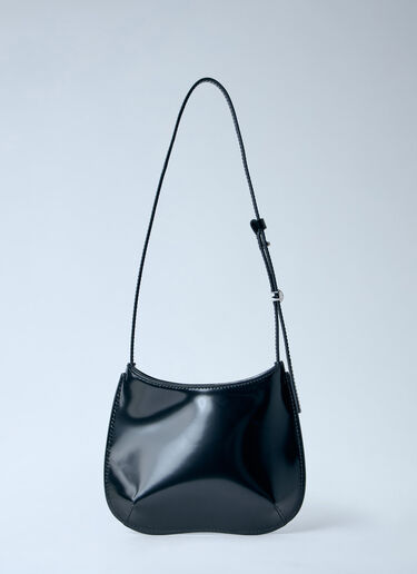 Jacquemus Le Petit Bisou Shoulder Bag Black jac0264054