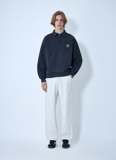 LN-CC® - Carhartt WIP: 半拉链Detroit卫衣 - 海军蓝 Carhartt WIP 半拉链Detroit卫衣 海军蓝 wip0164002