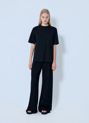 LN-CC® - The Row: Chiara T-Shirt - Black The Row Chiara T-Shirt Black row0264100