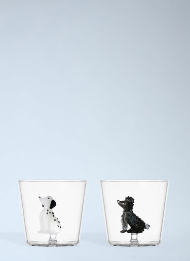 Ichendorf Milano Set Of Four Dog Tumbler Glasses Multicolour wps0692070