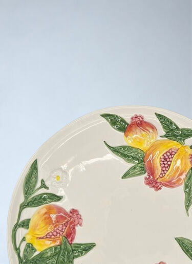 LN-CC® - Les-Ottomans: Embossed Ceramic Plate - Multicolour Les-Ottomans Embossed Ceramic Plate Multicolour wps0692534