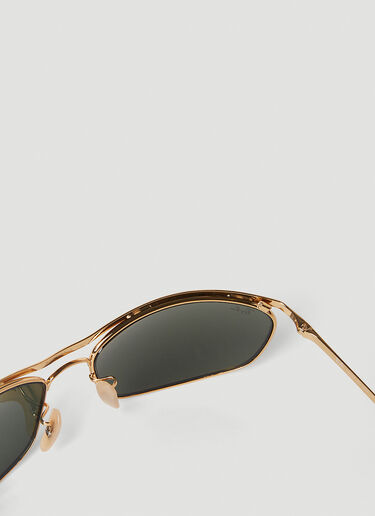 LN-CC® - Ray-Ban: Olympian Aviator Sunglasses - Gold Ray-Ban Olympian Aviator Sunglasses Gold lrb0151002