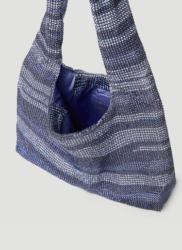 LN-CC® - KARA: Streaking Shoulder Bag - Purple KARA Streaking Shoulder Bag Purple kar0251003