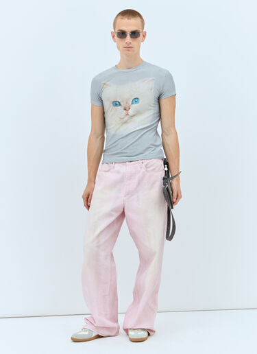 LN-CC® - Acne Studios: 1981M Loose-Fit Jeans - Pink Acne Studios 1981M Loose-Fit Jeans Pink acn0157017