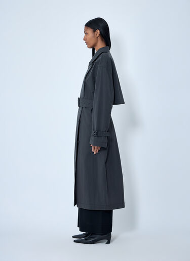 LN-CC® - TOTEME: Summer Trench Coat - Black TOTEME Summer Trench Coat Black tot0263035