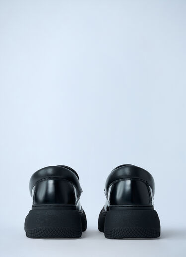 Gucci Leather Loafers Black guc0161050