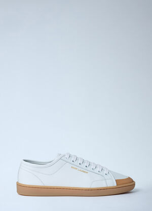 LN-CC® - Saint Laurent: SL/39 Low-Top Sneakers - White Saint Laurent SL/39 Low-Top Sneakers White sla0261063