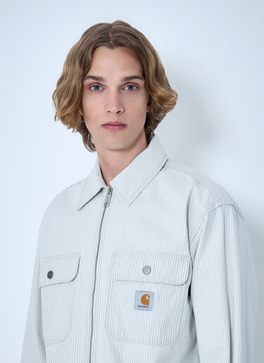 LN-CC® - Carhartt WIP: Mercer Shirt Jacket - White Carhartt WIP Mercer Shirt Jacket White wip0164010