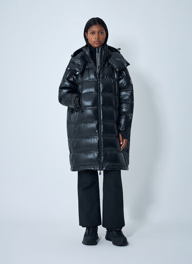 LN-CC® - Moncler Grenoble: Rochelairs Long Down Coat - Black Moncler Grenoble Rochelairs Long Down Coat Black mog0262002