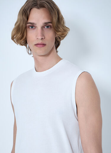 Our Legacy Breathe Tank Top White our0164066