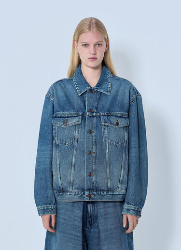 LN-CC® - Balenciaga: Kick Jacket - Blue Balenciaga Kick Jacket Blue bal0264010