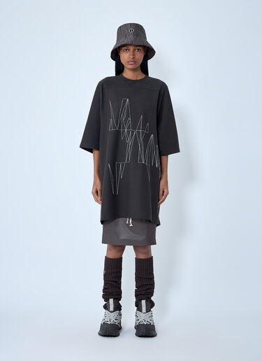 Moncler + Rick Owens ジャンボTシャツ グレー mcs0363018