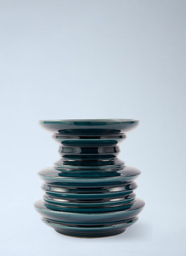 LN-CC® - POLSPOTTEN: Seixo Disco Vase - Green POLSPOTTEN Seixo Disco Vase Green wps0692003