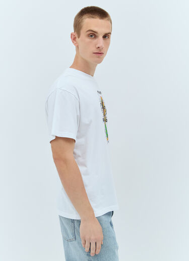 Brain Dead フューチャーサウンズTシャツ ホワイト bra0156026