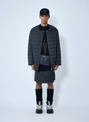LN-CC® - Moncler + Rick Owens: Flight Parka Bomber Jacket - Black Moncler + Rick Owens Flight Parka Bomber Jacket Black mcs0363002