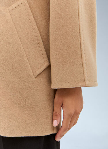 LN-CC® - Max Mara: Short 101801 Icon Coat - Beige Max Mara Short 101801 Icon Coat Beige max0253018