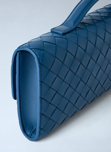Bottega Veneta Long Andiamo Clutch Blue bov0264009