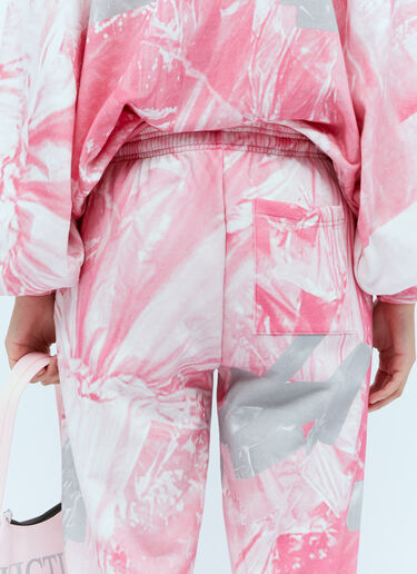 LN-CC® - Praying: Garbage Track Pants - Pink Praying Garbage Track Pants Pink pry0354009