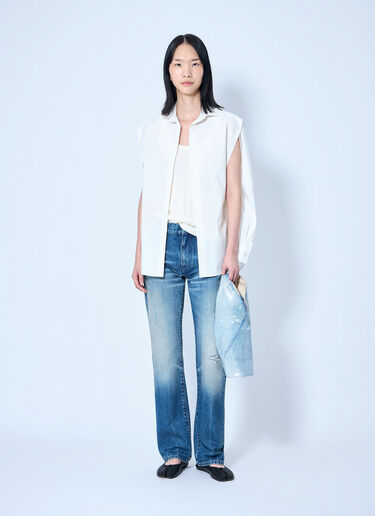 MM6 Maison Margiela Straight Leg Jeans Blue mmm0264054