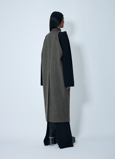 Rick Owens ウール ドレープ ウエストコート   グレー ric0262001