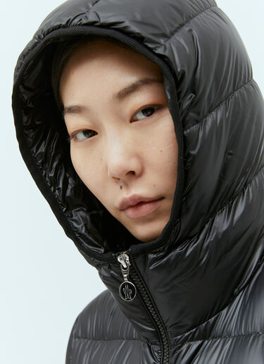 LN-CC® - Moncler: Gles Short Down Jacket - Black Moncler Gles Short Down Jacket Black mon0255014