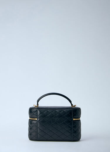 LN-CC® - Saint Laurent: Gaby Vanity Shoulder Bag - Black Saint Laurent Gaby Vanity Shoulder Bag Black sla0255094