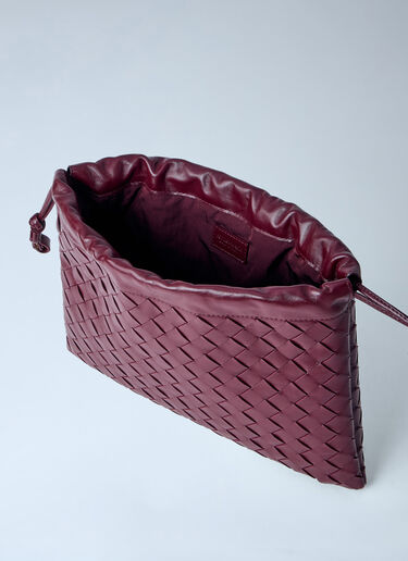 LN-CC® - Bottega Veneta: Intrecciato Leather Dustbag - Burgundy Bottega Veneta Intrecciato Leather Dustbag Burgundy bov0263027