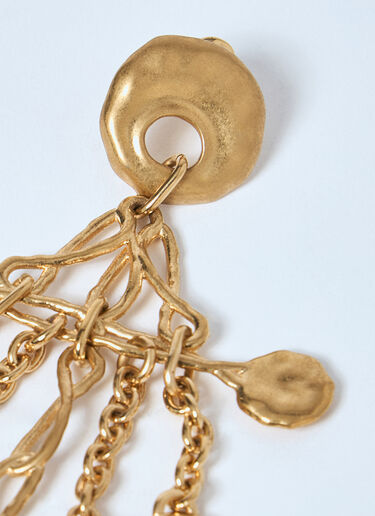 LN-CC® - Chloé: Eclectic Earrings - Gold Chloé Eclectic Earrings Gold chl0259050