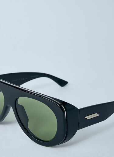 LN-CC® - Bottega Veneta: Aviator Sunglasses - Green Bottega Veneta Aviator Sunglasses Green bos0359006