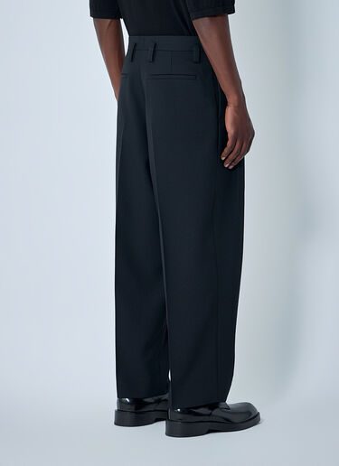 Jil Sander 宽松版型长裤 黑色 jil0163007
