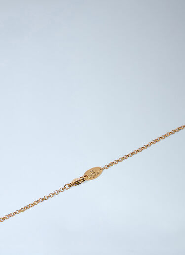 LN-CC® - Vivienne Westwood: Mini Bas Relief Necklace - Gold Vivienne Westwood Mini Bas Relief Necklace Gold vvw0146054