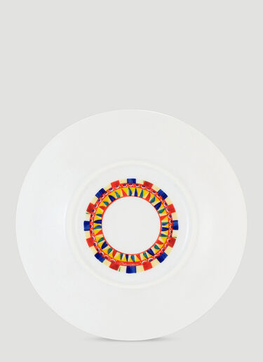 LN-CC® - Dolce & Gabbana Casa: 'Carretto Siciliano' dessert plate, set of two - Multicoloured Dolce & Gabbana Casa 'Carretto Siciliano' dessert plate, set of two Multicoloured wps0690048