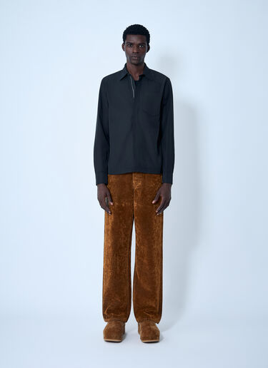 Dries Van Noten ナイロンシャツ  ブラック dvn0162008
