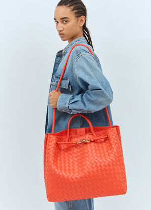 Bottega Veneta Large Andiamo Handbag Orange bov0257074