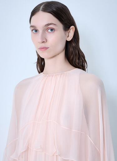 LN-CC® - Chloé: Silk Thin-Strap Long Dress - Pink Chloé Silk Thin-Strap Long Dress Pink chl0263052
