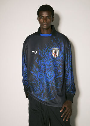 LN-CC® - Y-3 JFA: Football Jersey - Black Y-3 JFA Football Jersey Black yjf0158011