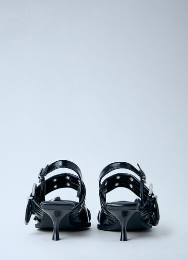 LN-CC® - GANNI: Slingback Pumps - Black GANNI Slingback Pumps Black gan0263059