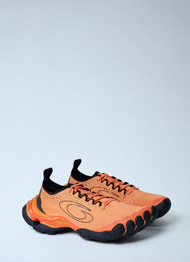 LN-CC® - Balenciaga: 해부학적 Runner 스니커즈 - 오렌지 Balenciaga 해부학적 Runner 스니커즈 오렌지 bal0161021
